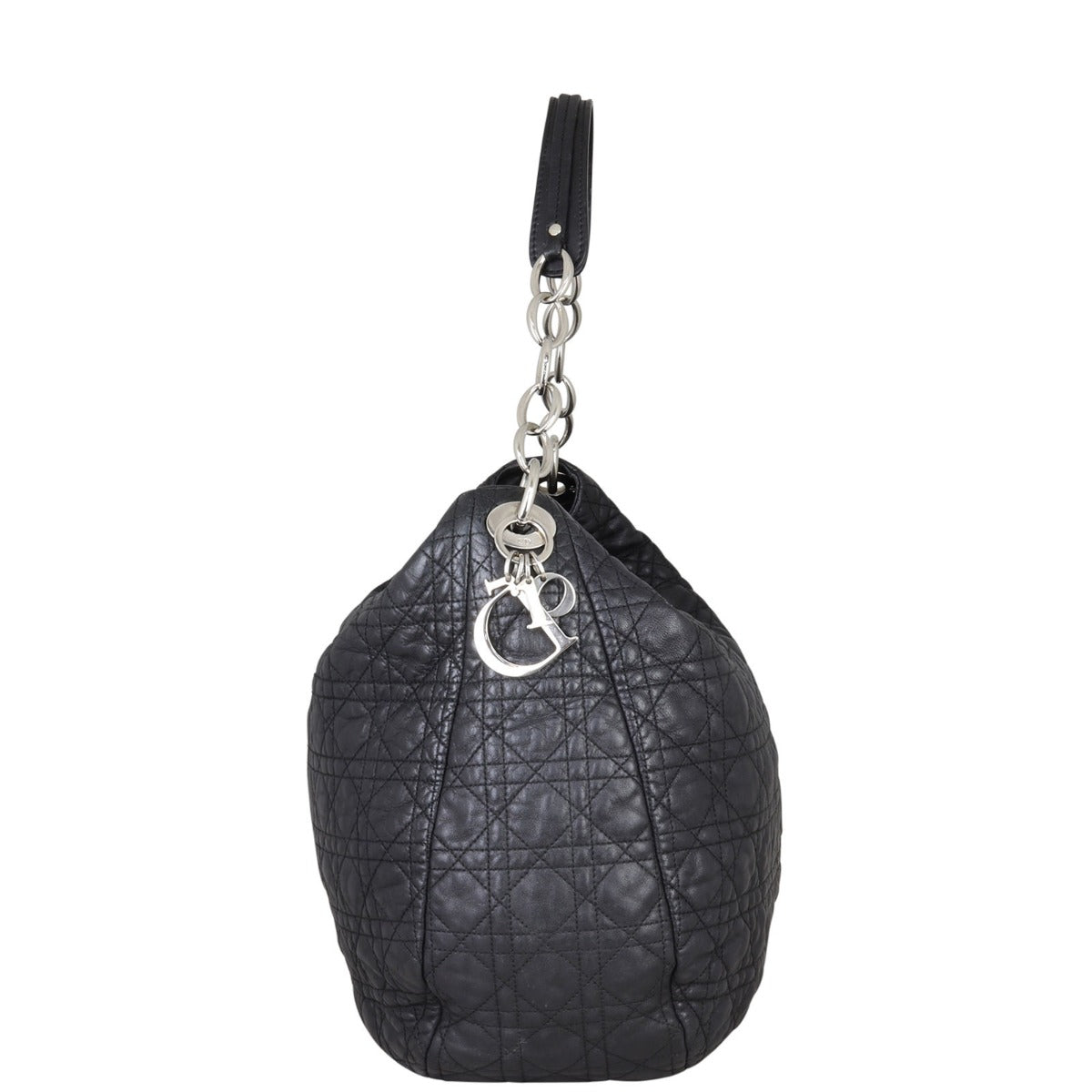 Dior Cannage Soft Hobo Handbag Large Travel Bag
