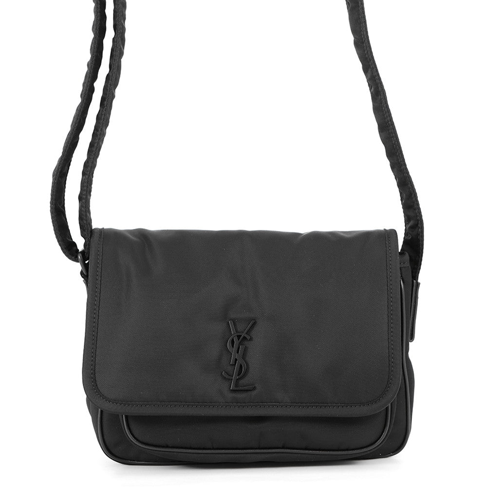 YSL Saint Laurent Shoulder Bag Niki Black776611 Nylon Small