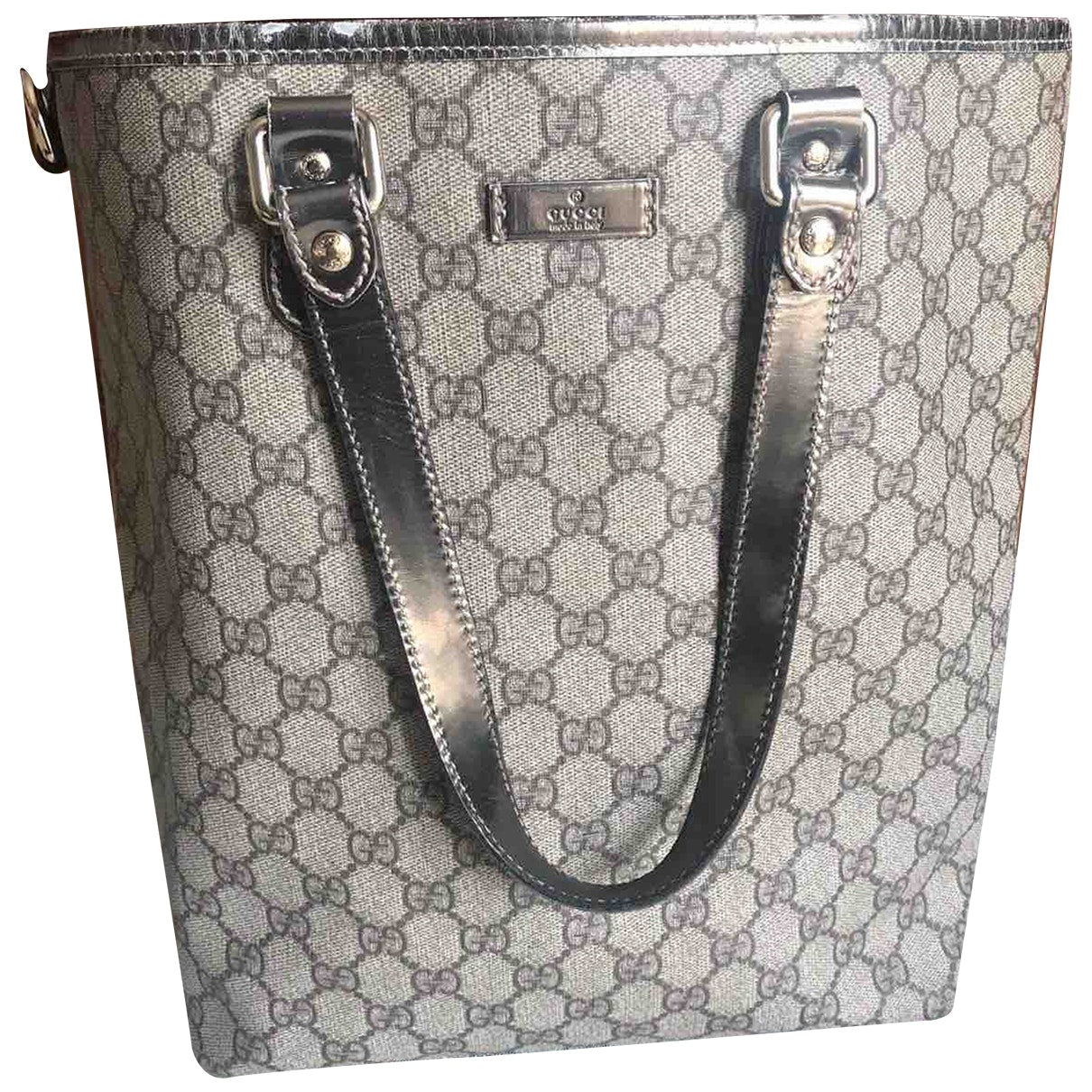 Gucci beige cloth handbag
