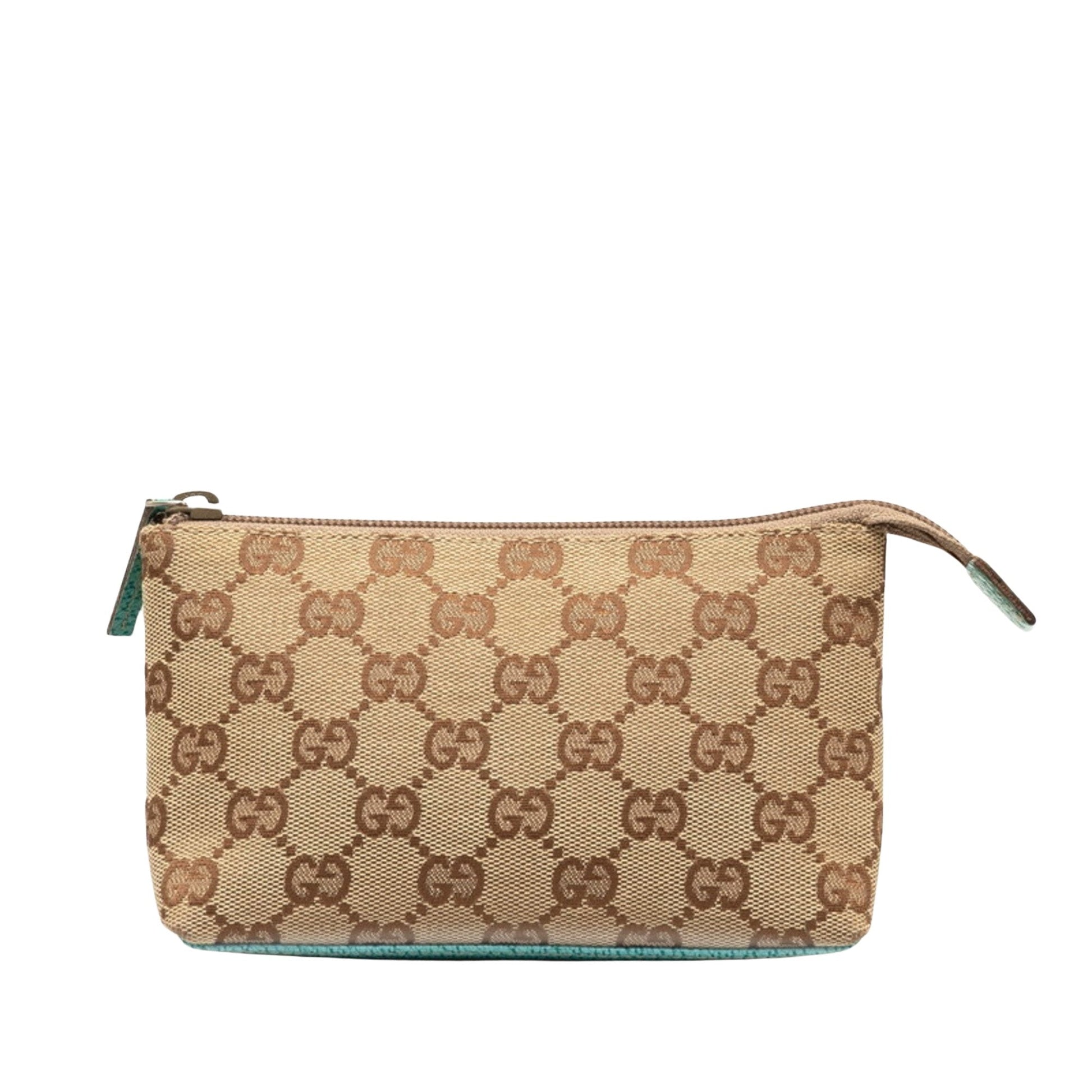 Gucci Clutch Bag Canvas Canvas 834