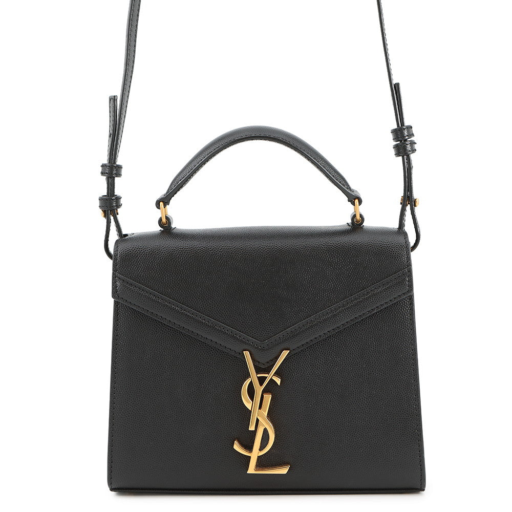 YSL Saint Laurent Cassandra 2wayBag Black623930 Leather Mini Mini Bag