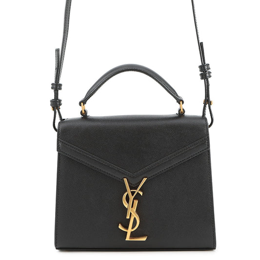 YSL Saint Laurent Cassandra 2wayBag Black623930 Leather Mini Mini Bag