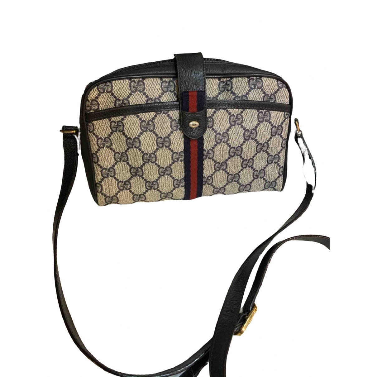 Gucci ophidia blue cloth handbag