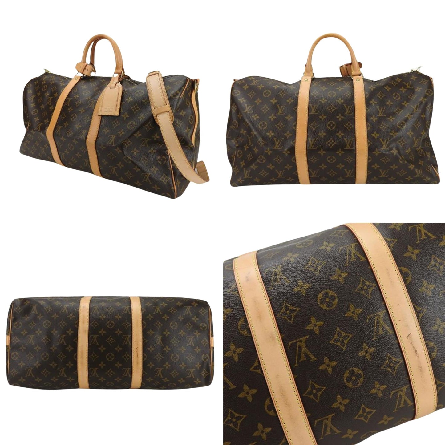 LOUIS VUITTON Keepall Bandouliere 50 Travel