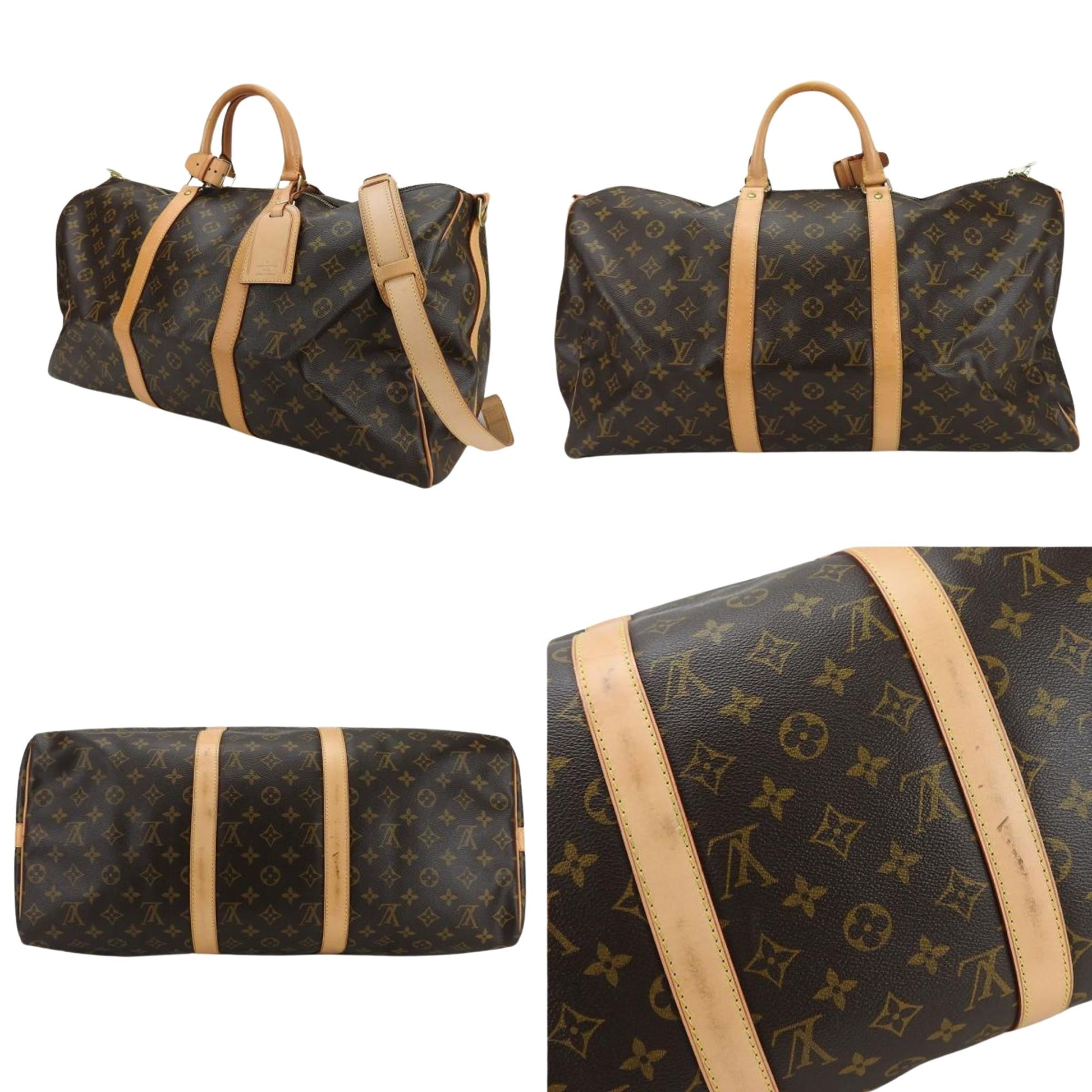 LOUIS VUITTON Keepall Bandouliere 50 Travel