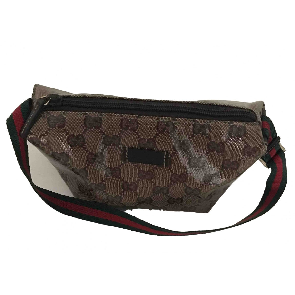 Gucci brown cloth bag