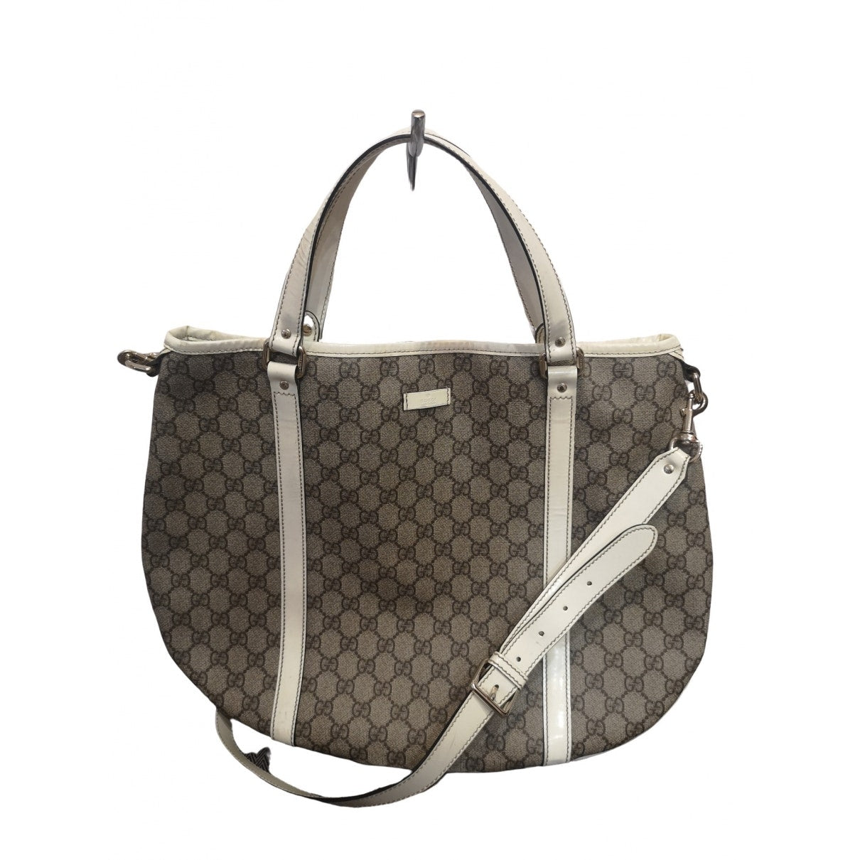 Gucci beige cloth handbag