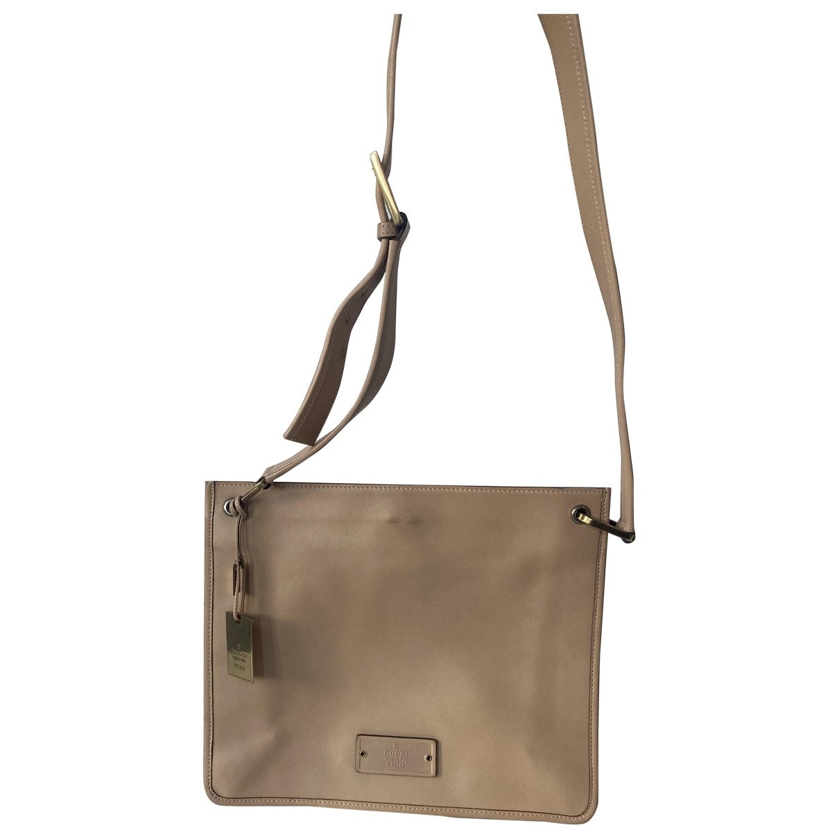 Gucci beige leather handbag