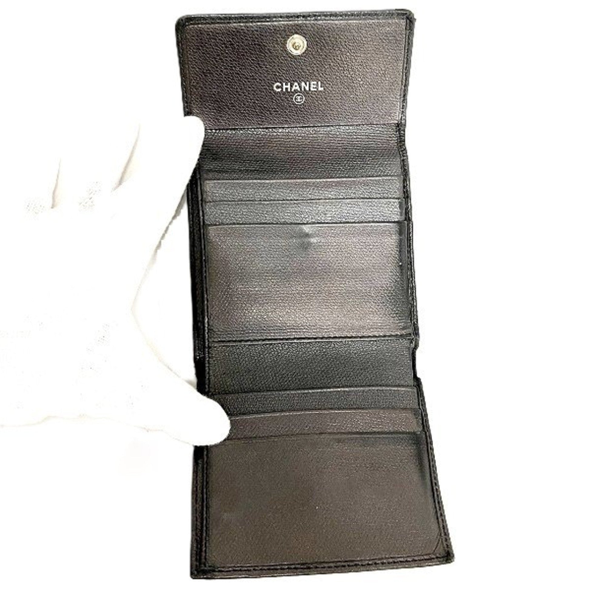 Chanel Coco button Wallet