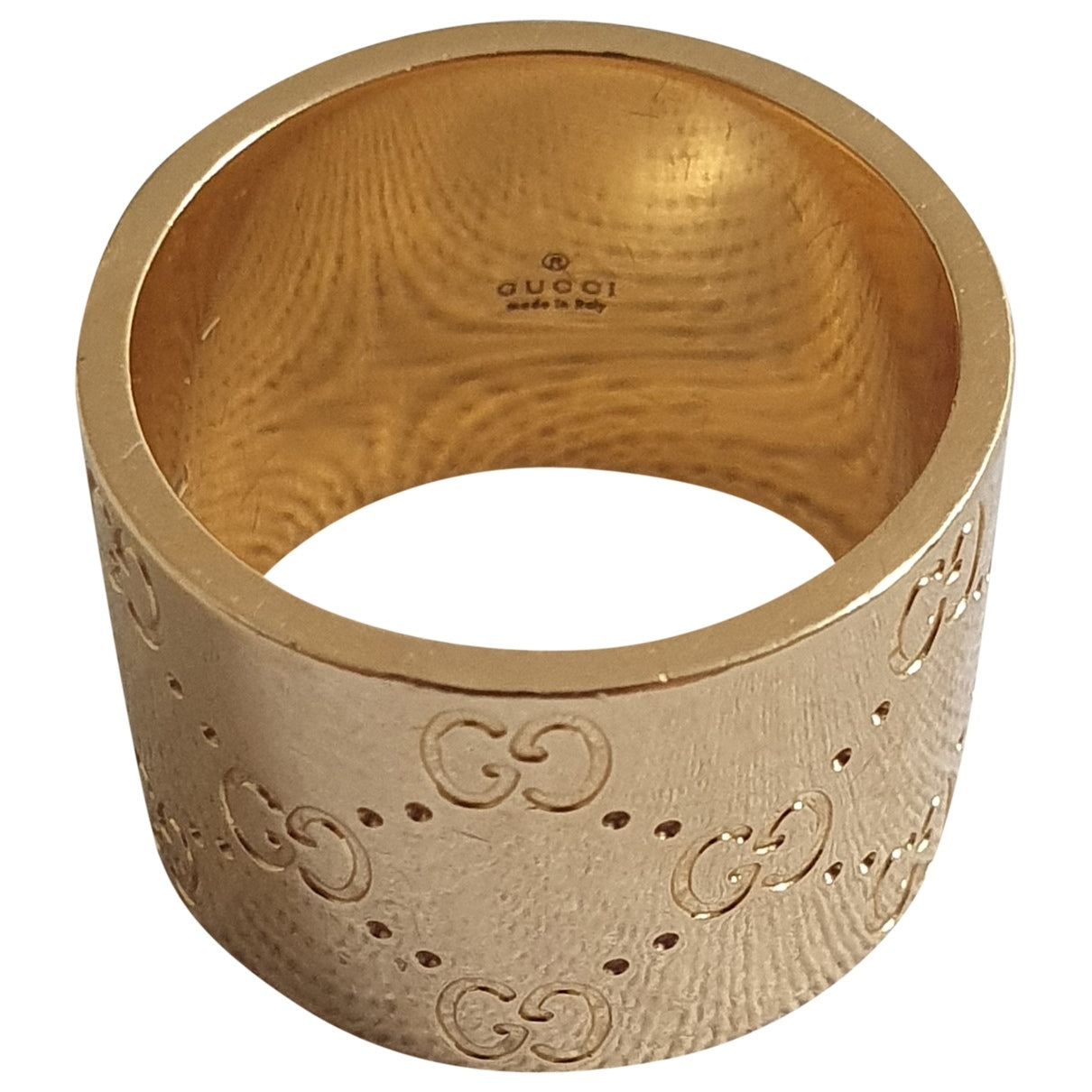 Gucci icon gold yellow gold rings