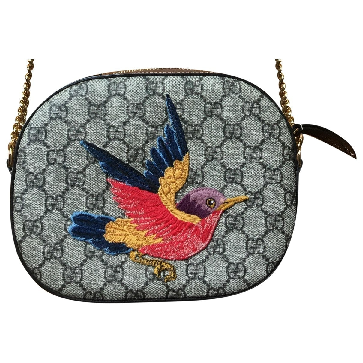 Gucci bree beige cloth handbag