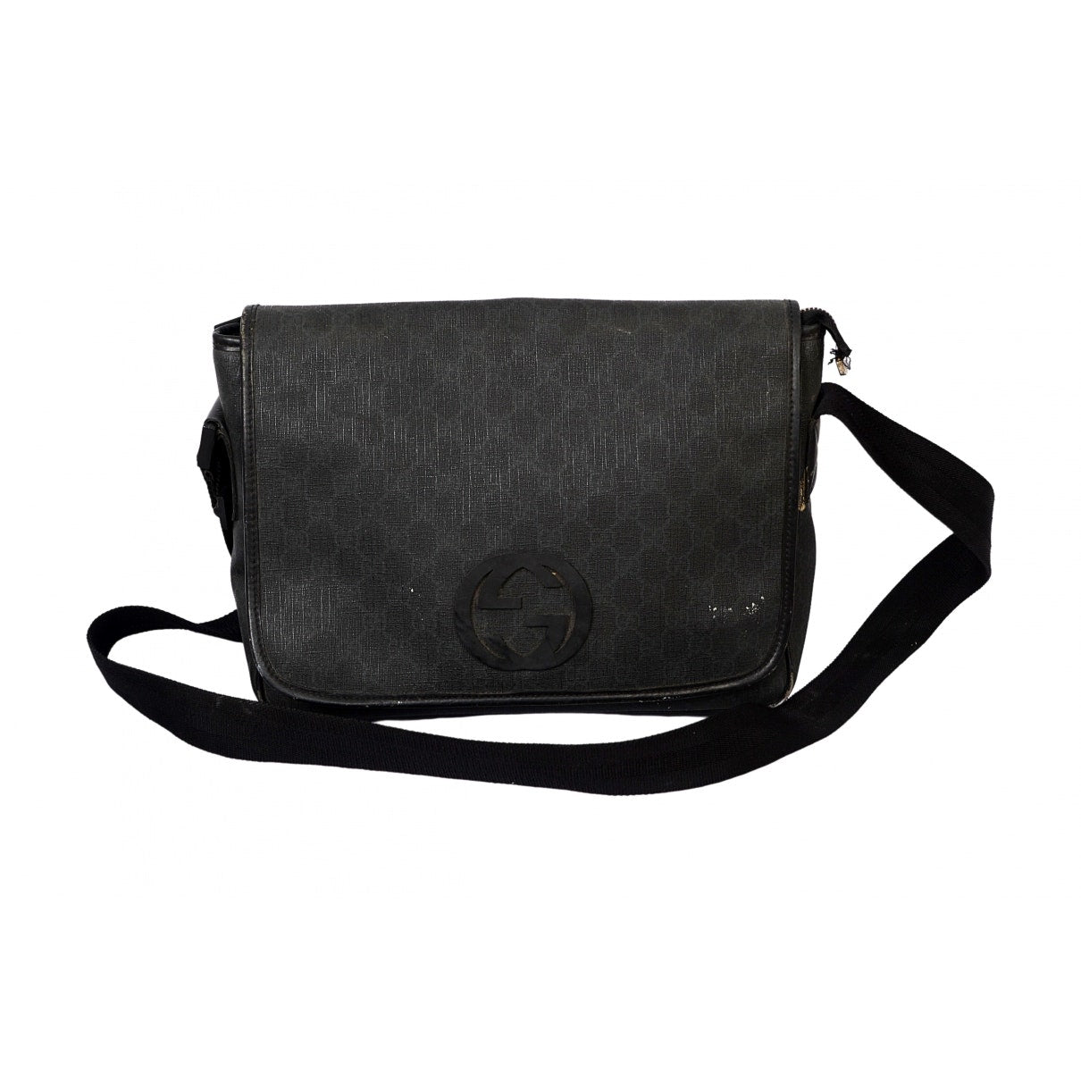 Gucci black cloth handbag