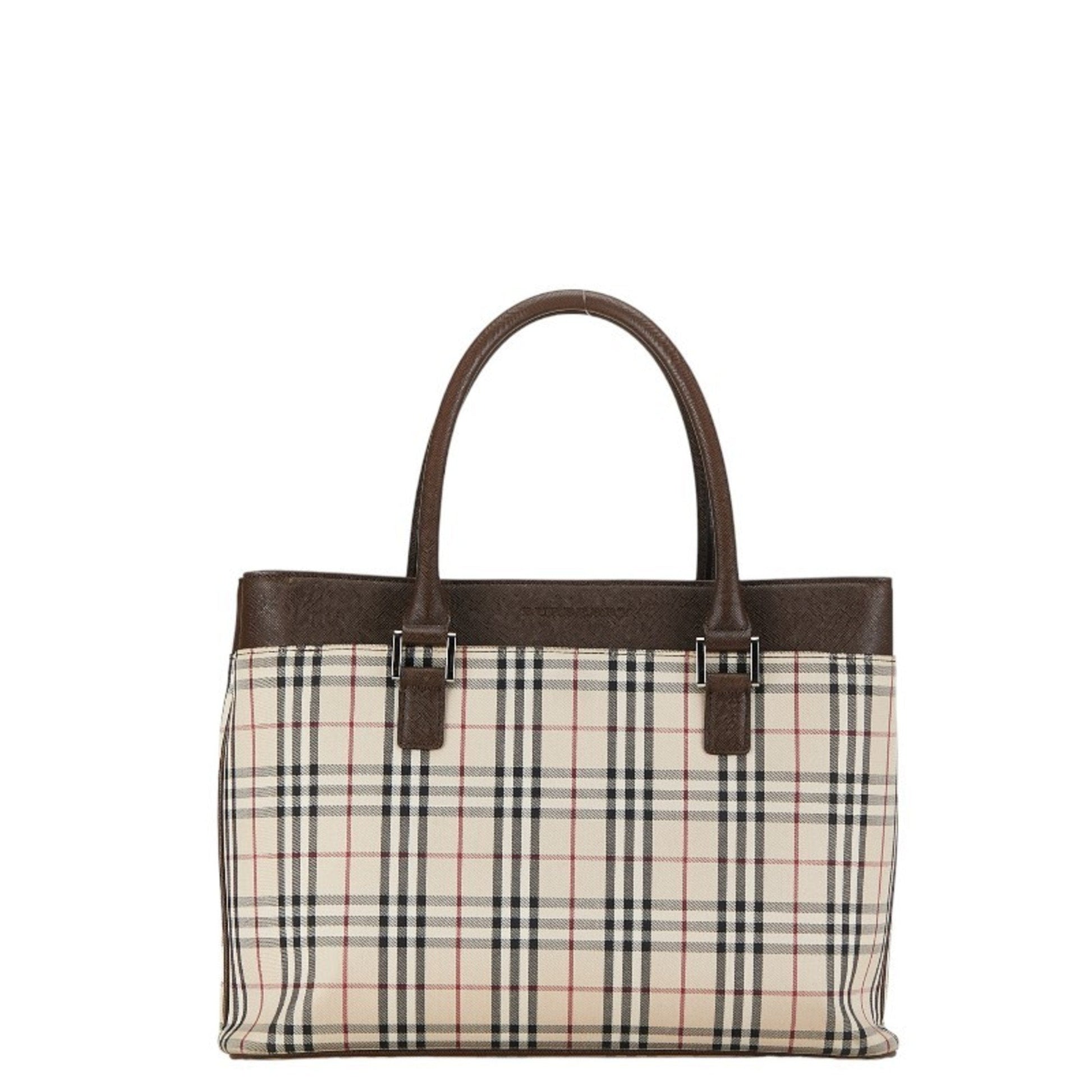 Burberry Luxury Nova Check Tote Tote Bag Check Tote 104