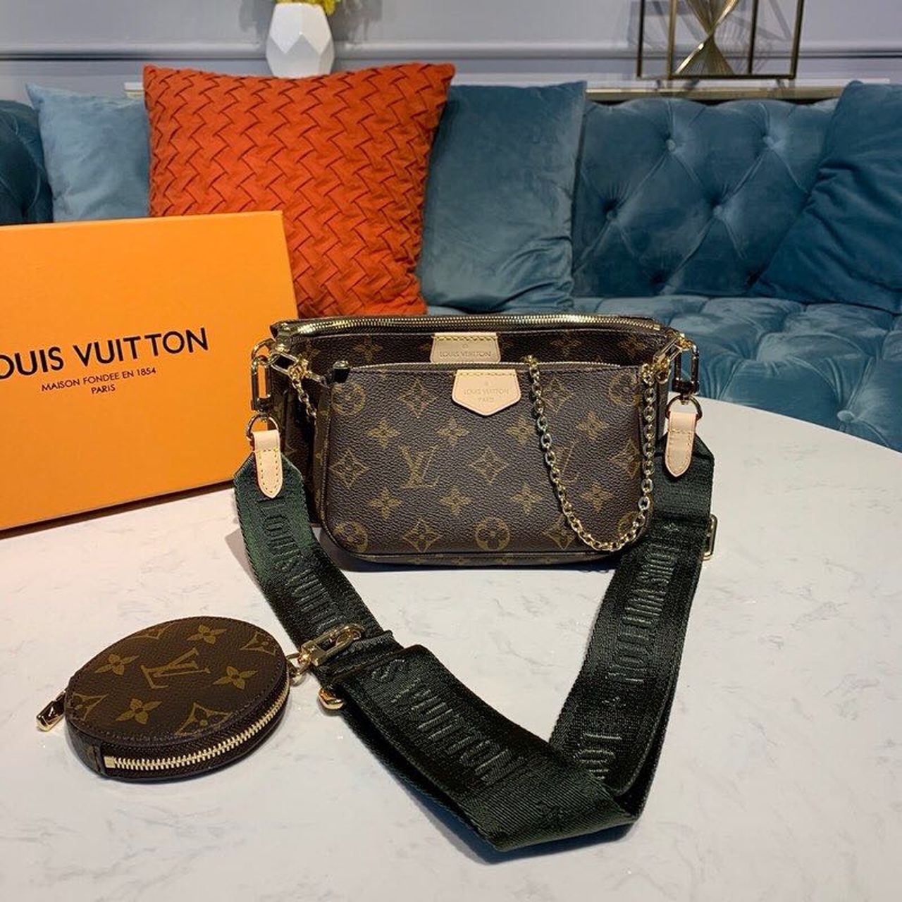 Top Quality Multi Pochette Accessoires Bags Fall Canvas Monogram Travel Bag