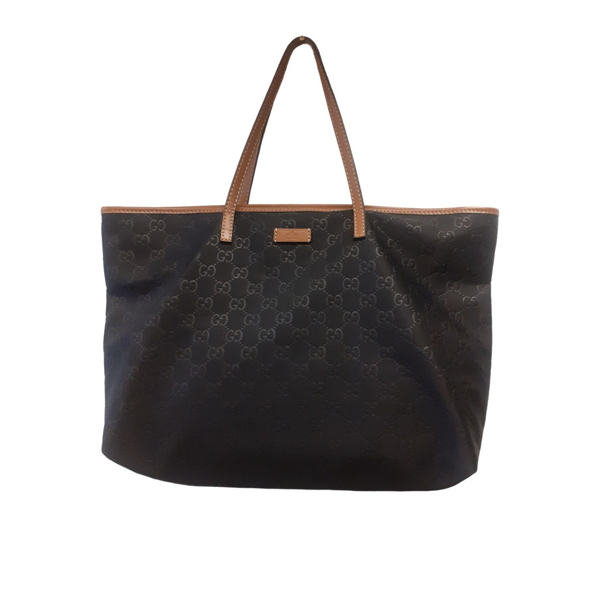 Gucci black cloth handbag