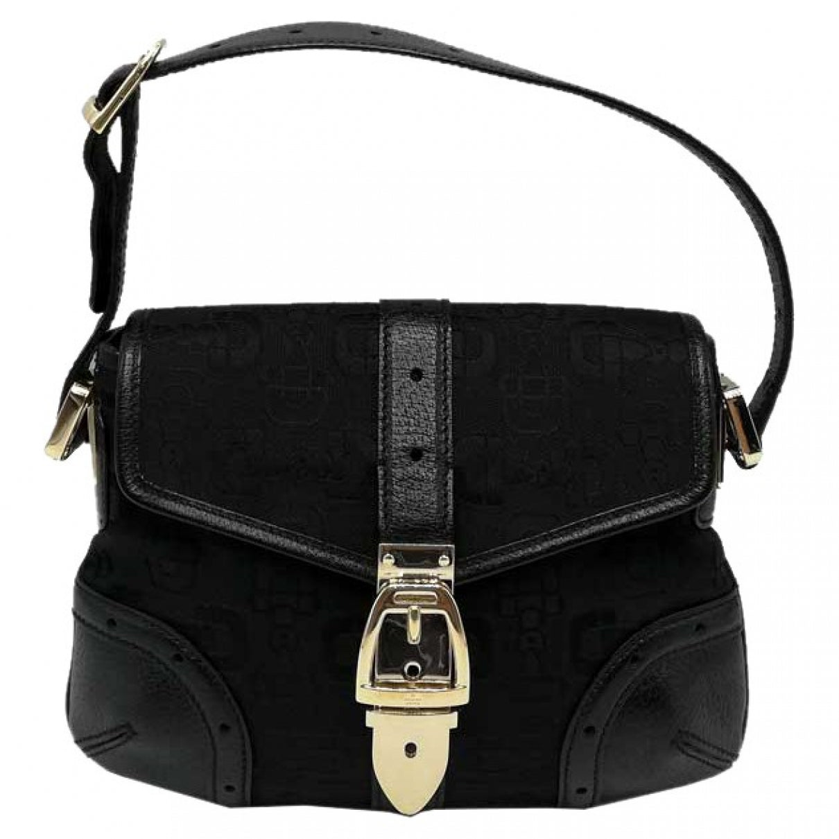Gucci black cloth handbag