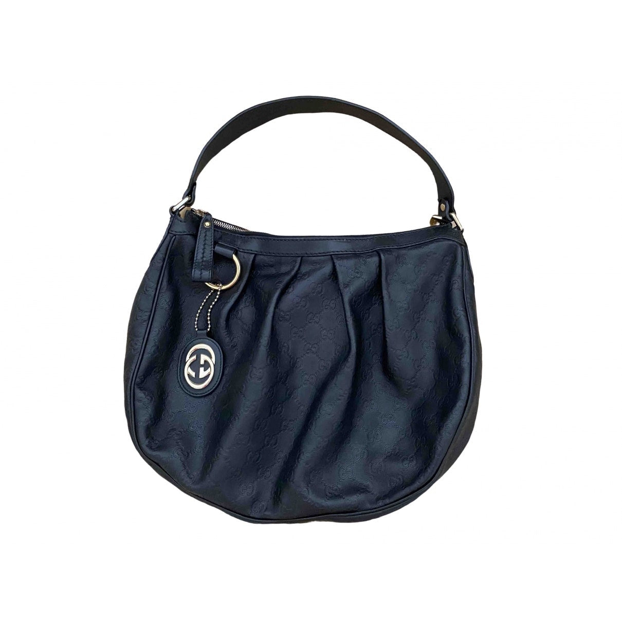 Gucci black leather handbag