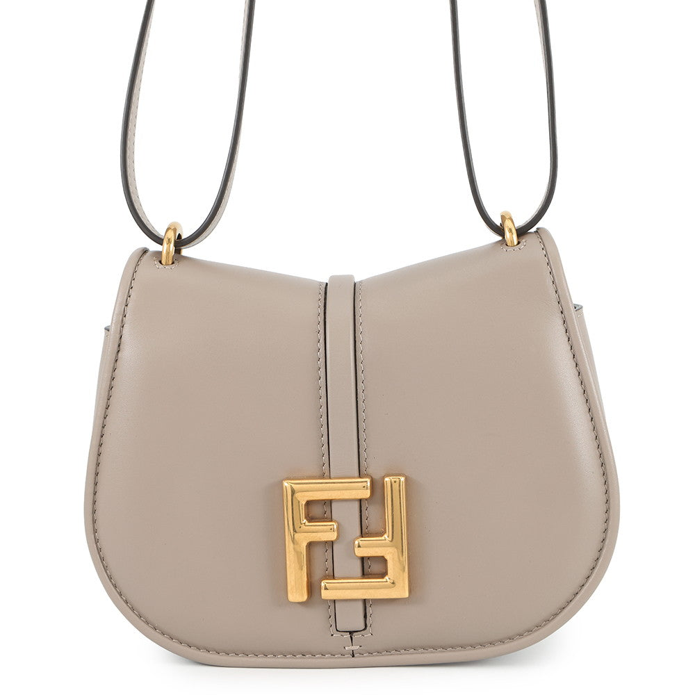 Fendi Shoulder Bag C'mon Beige8BS082 Leather Small