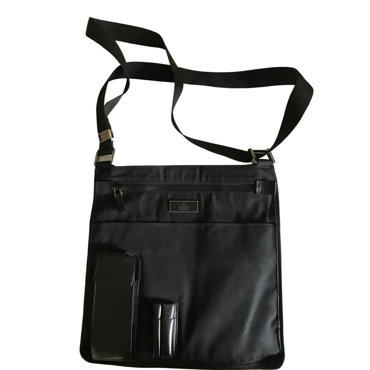 Gucci black cloth bag