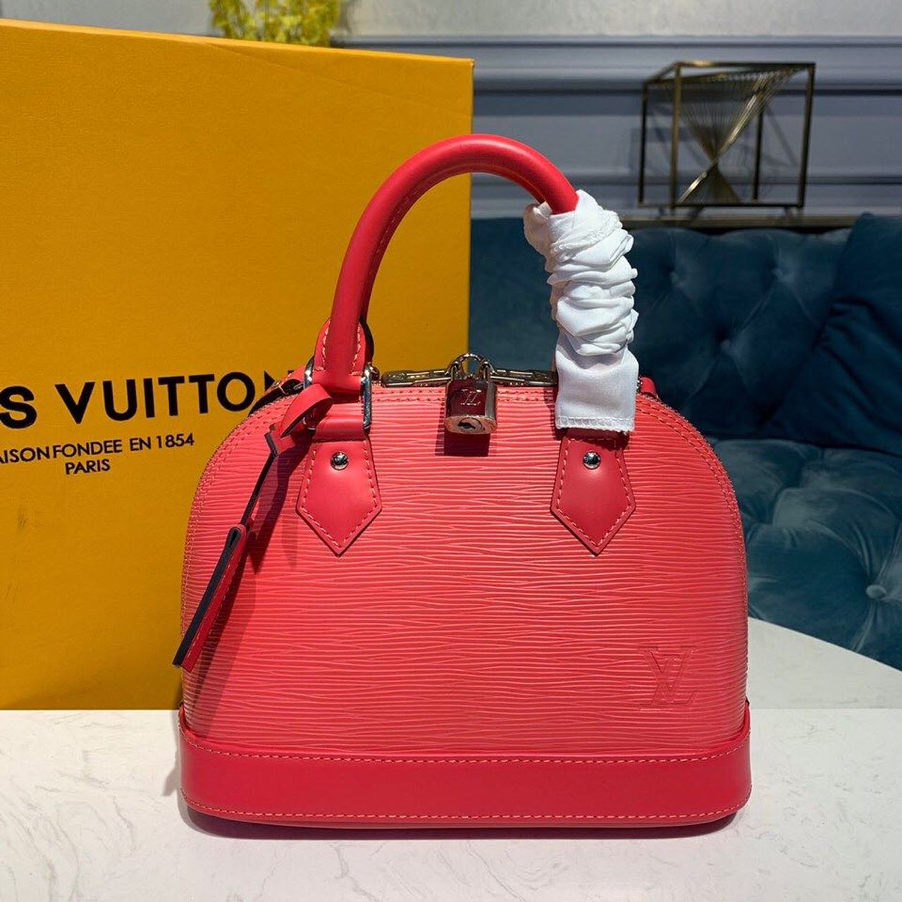 Top Quality Alma Bb Epi Hot For Pink Crossbody Bag