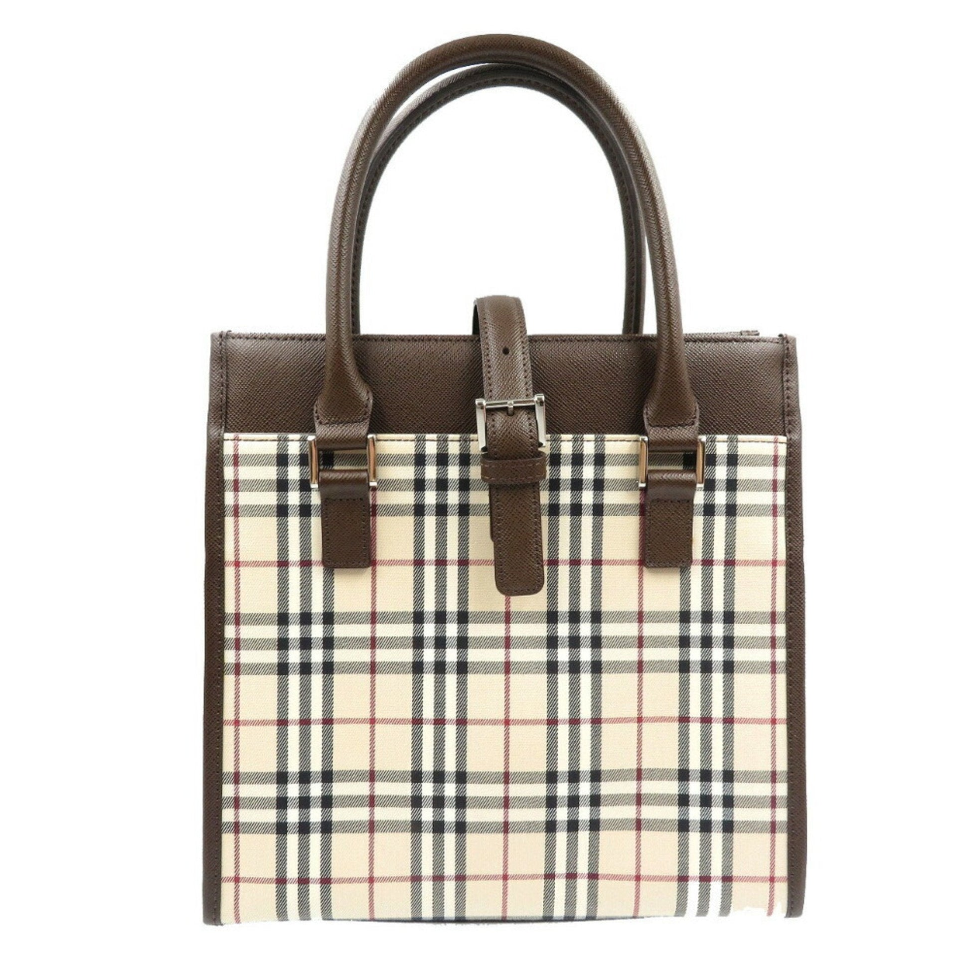 Burberry Luxury Nova Check Handbag Travel Bag Check Handbag 245