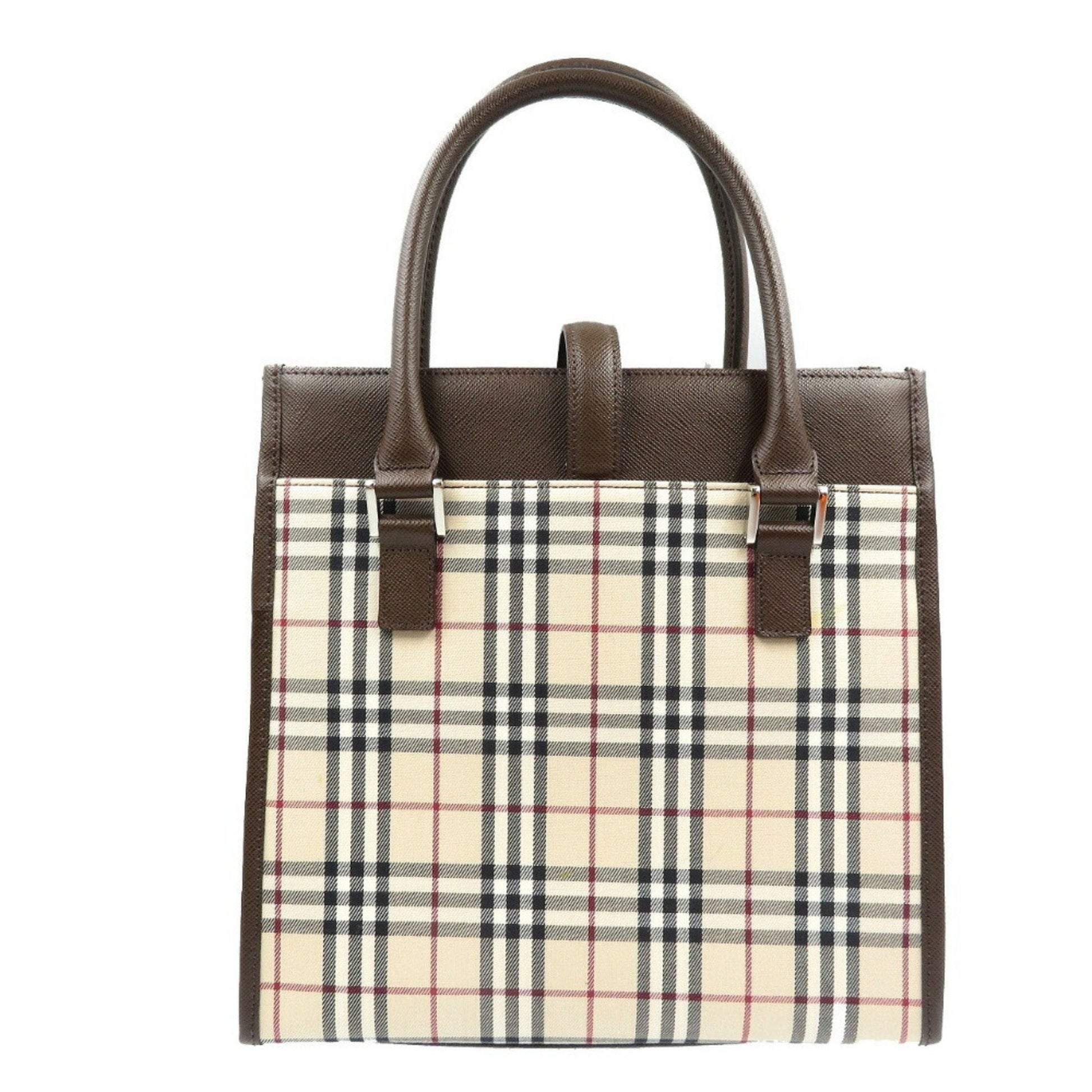 Burberry Luxury Nova Check Handbag Travel Bag Check Handbag 245