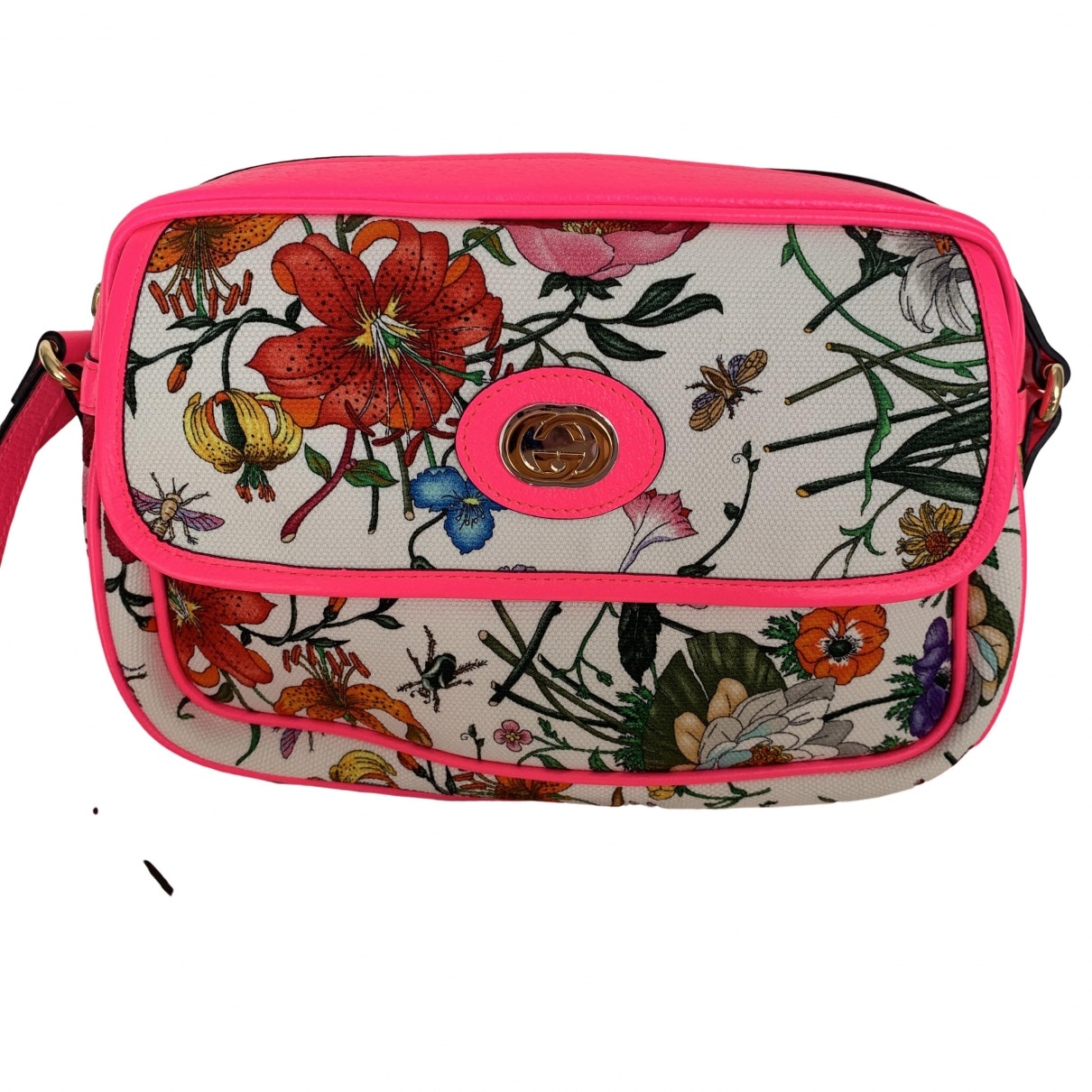 Gucci pink cloth handbag