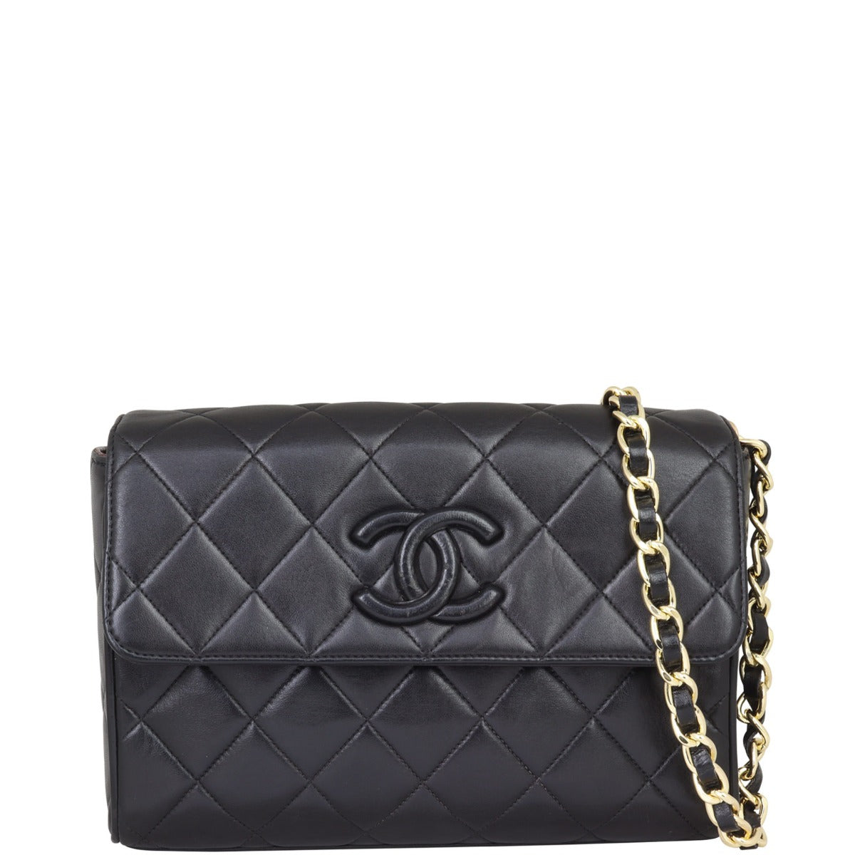 Chanel Covered CC Bag Flap Handbag