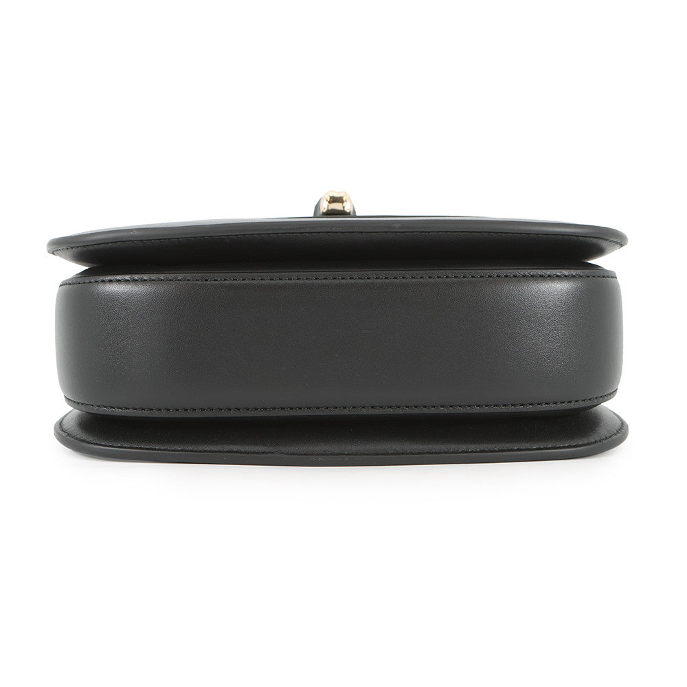 GUCCI Bamboo 1947 Top Handle Black827815 Leather Size Small