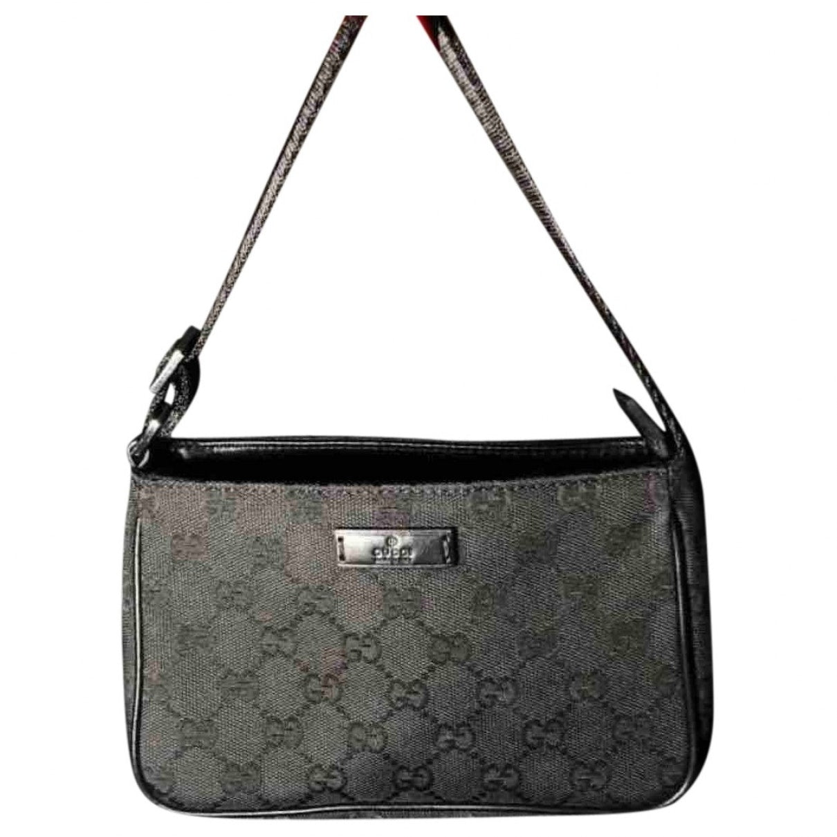 Gucci black cloth handbag