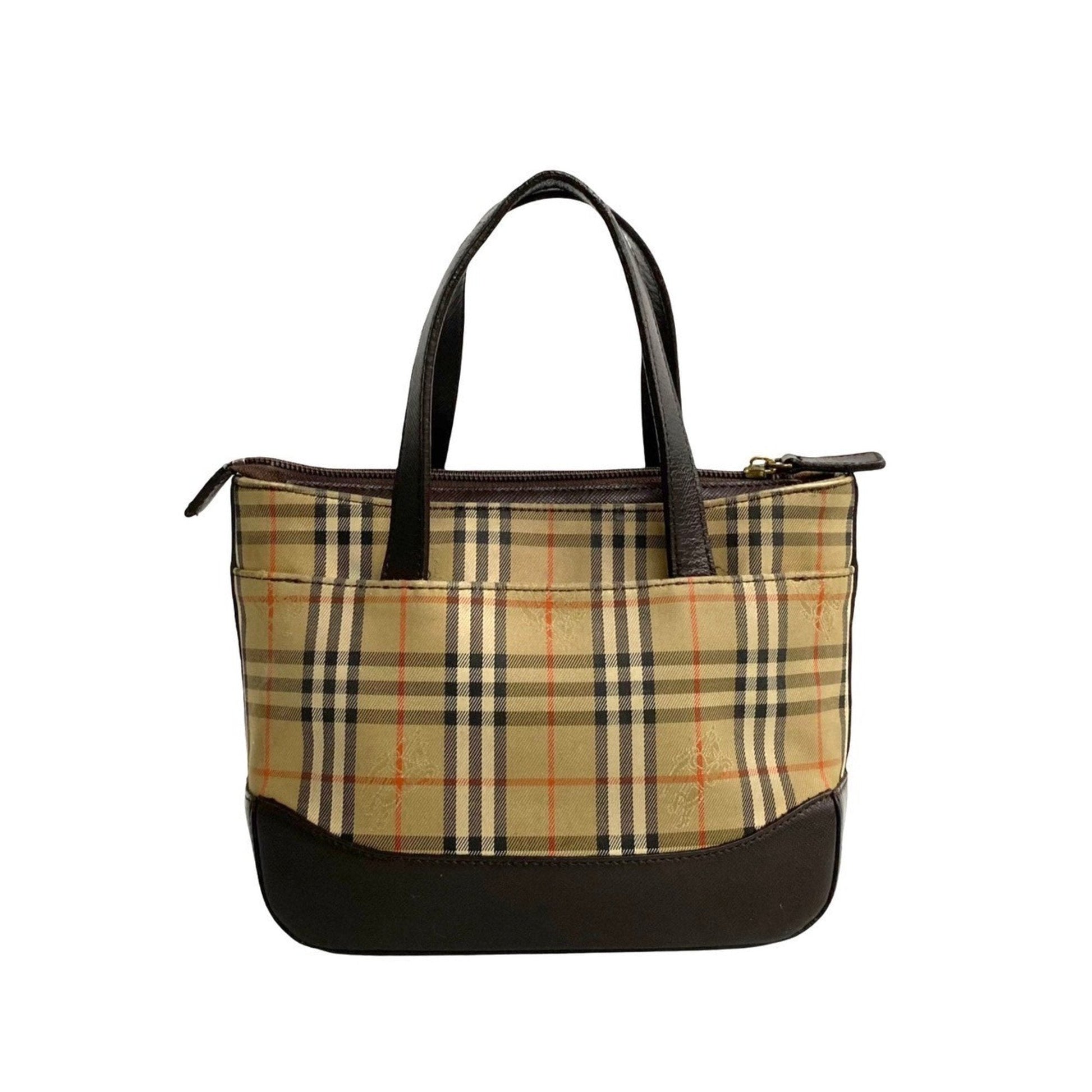 Burberry Luxury Nova Check Handbag Travel Bag Check Handbag 190