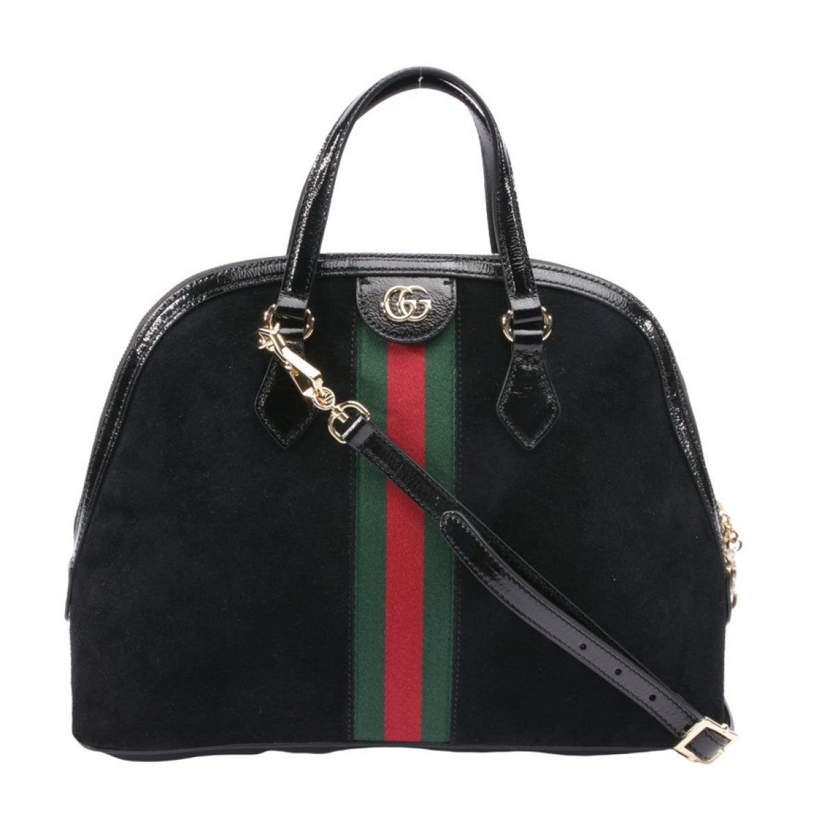 Gucci ophidia black leather handbag