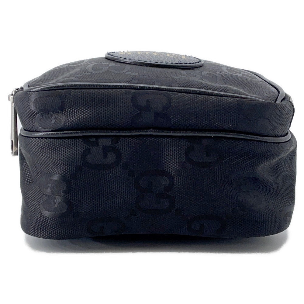 GUCCI GGNylon Off the Grid Shoulder Bag Black625850 GGNylon Leather