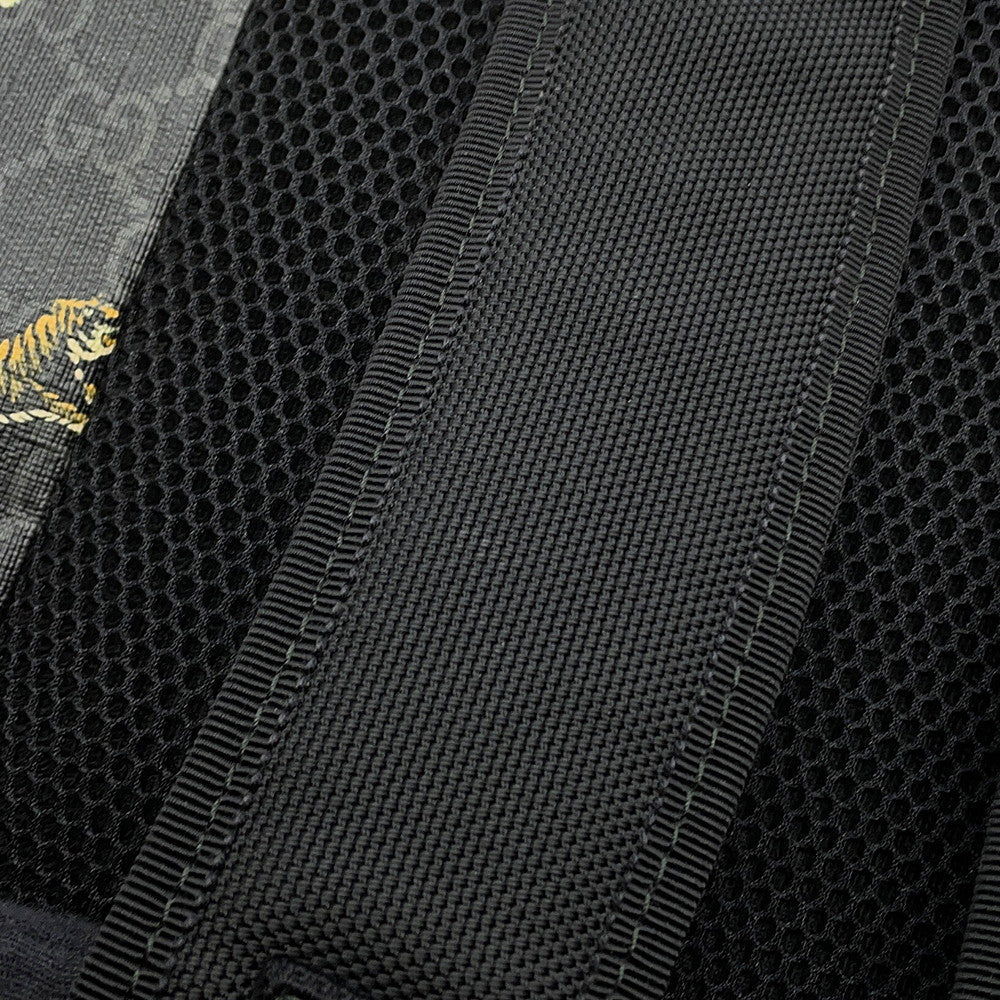 GUCCI GG Supreme Backpack Black495563 GG Supreme Leather