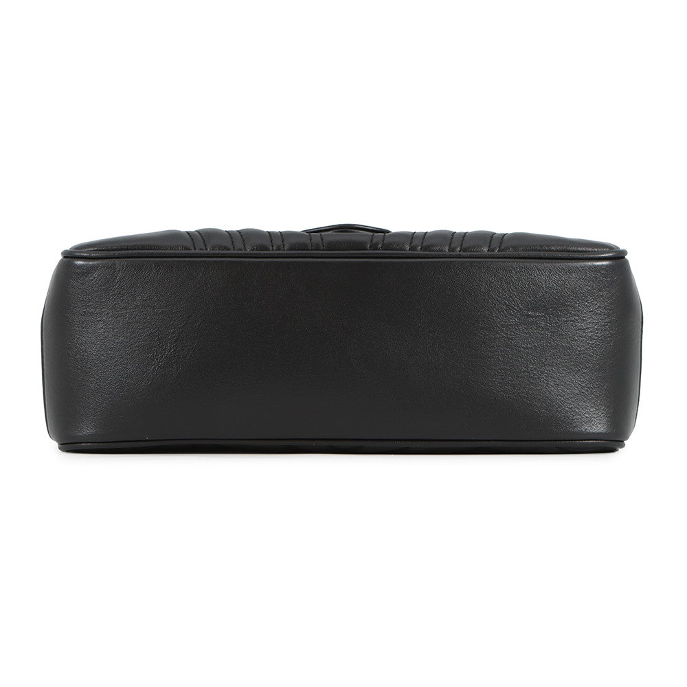GUCCI GG Marmont 2way Handbag Black498100 Leather
