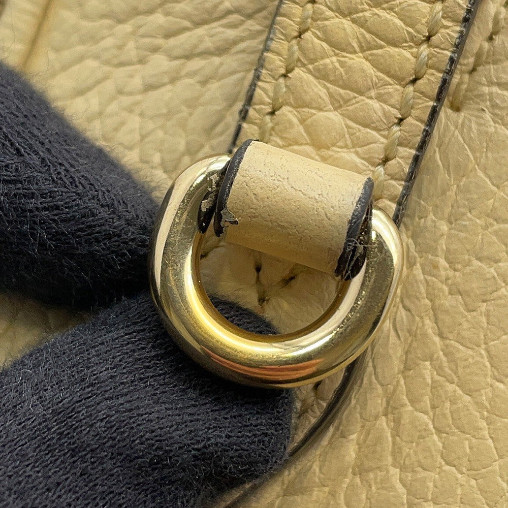 GUCCI GG Canvas Shoulder Bag Ivory449413 GG Canvas Leather