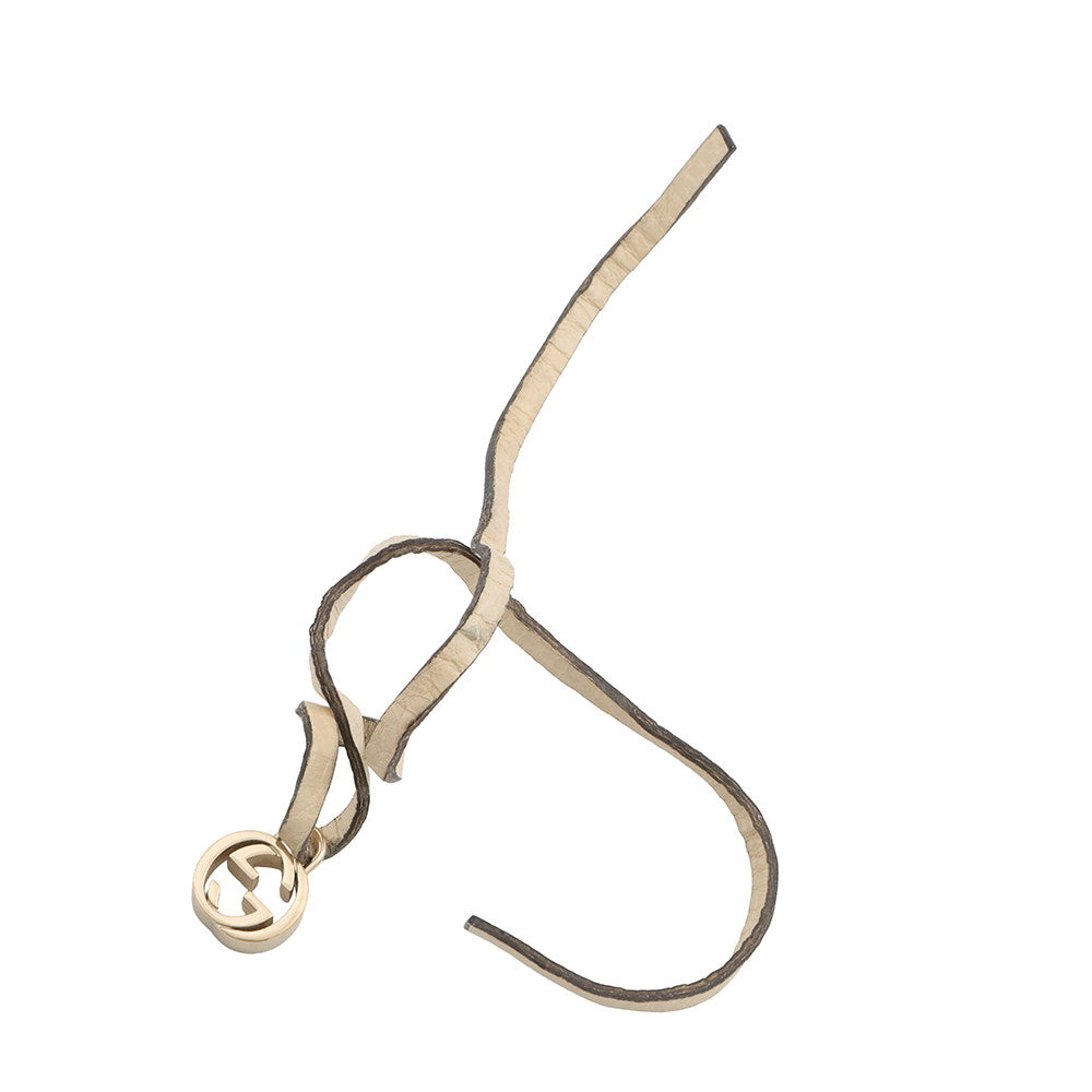 GUCCI GG Canvas Shoulder Bag Ivory449413 GG Canvas Leather