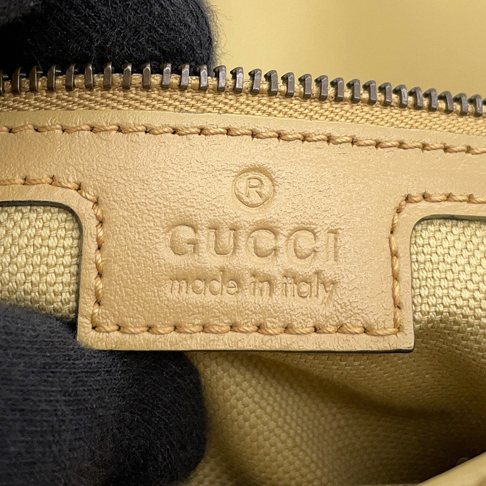 GUCCI GG Marmont Knit Shoulder Bag Bordeaux/White443497 Wool Leather