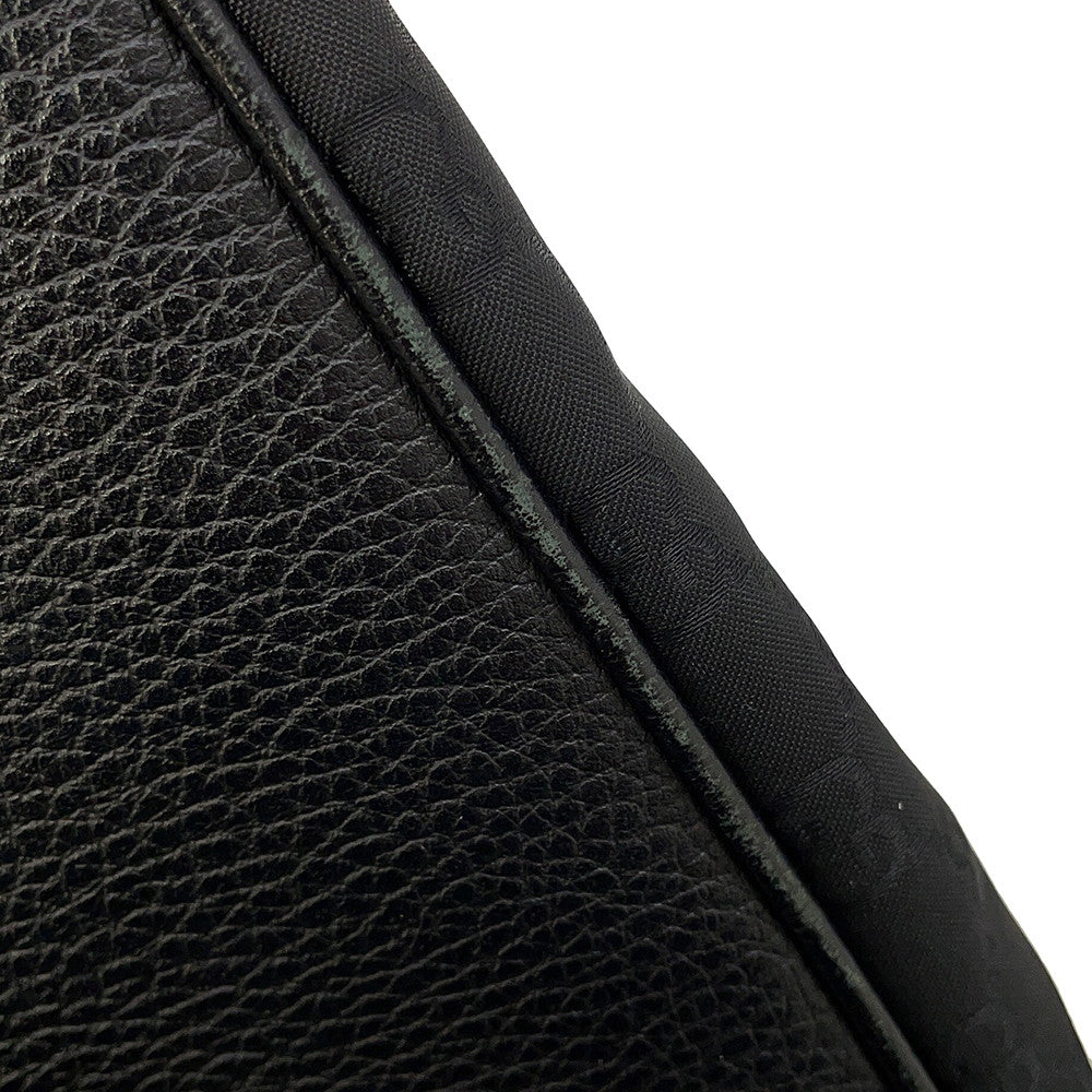 GUCCI Cherie Line Handbag Black293594 GGNylon Leather
