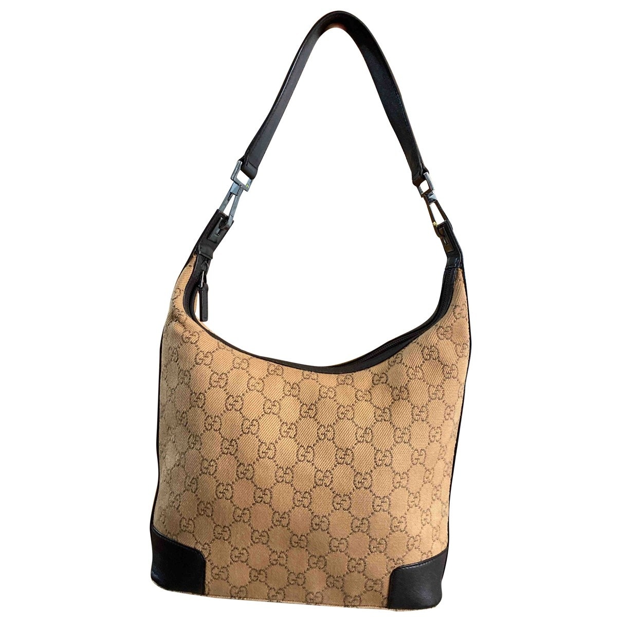 Gucci hobo cloth handbag
