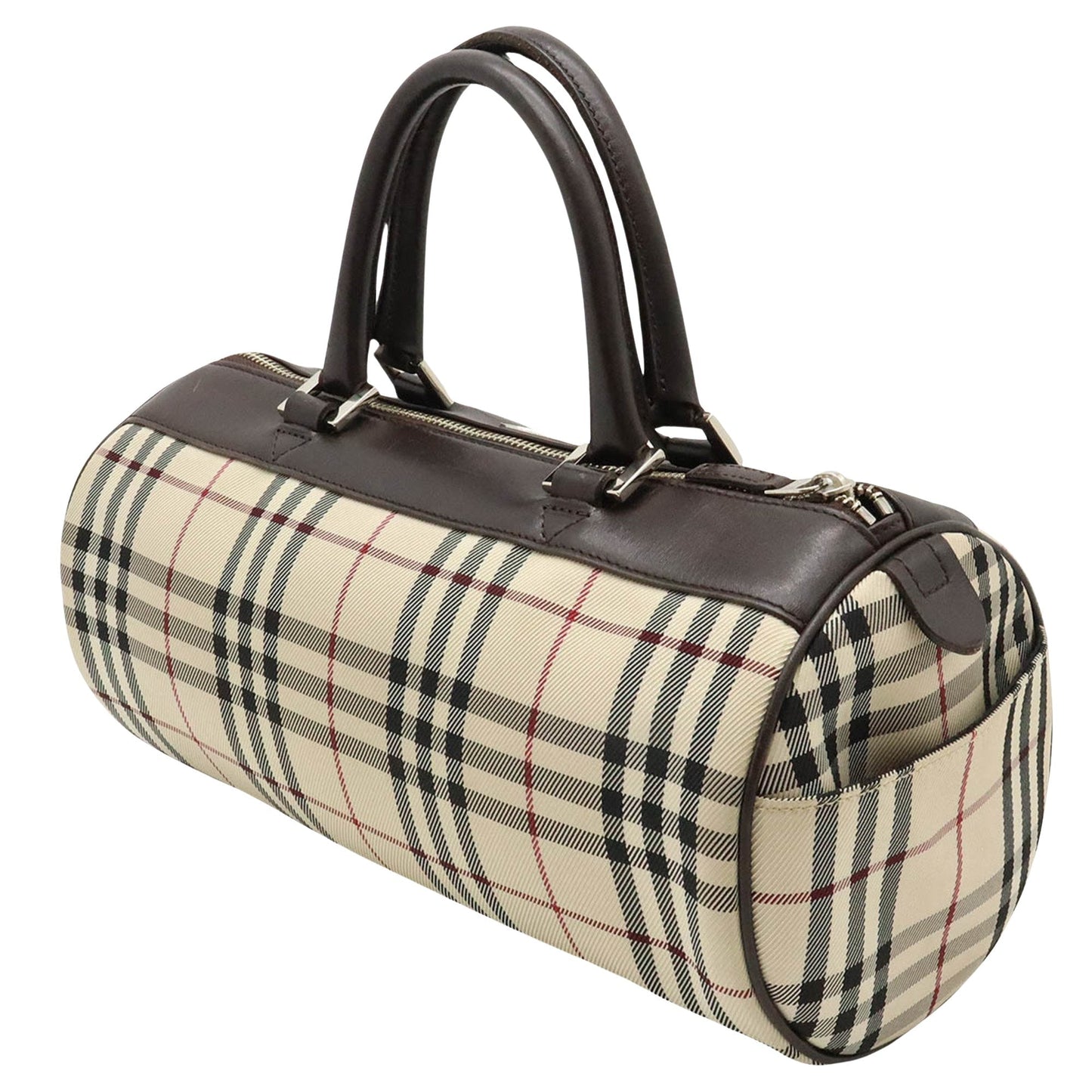 Burberry Luxury Nova Check Handbag Travel Bag Check Handbag 246