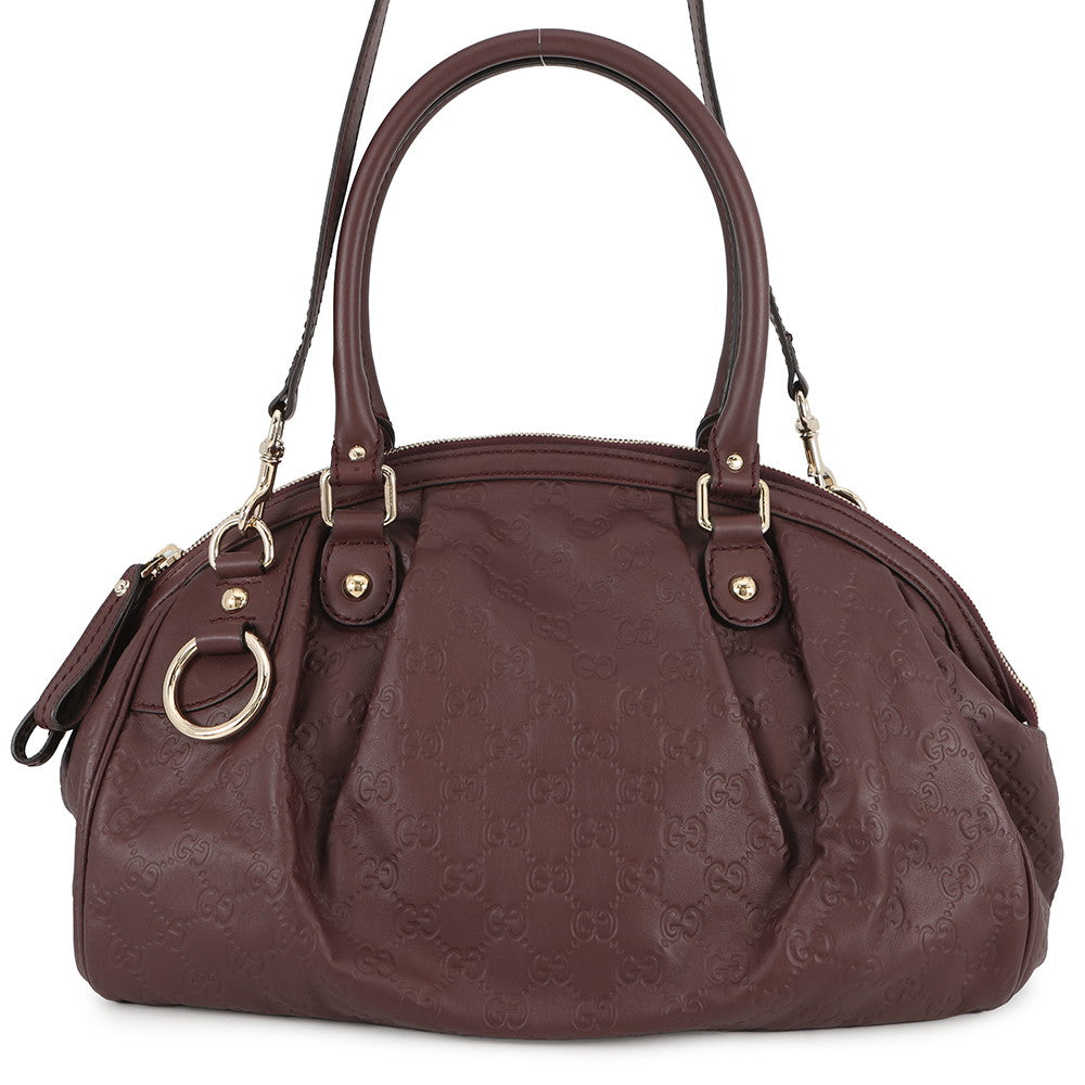 GUCCI Sukey 2WAY Bag Bordeaux364841 Leather