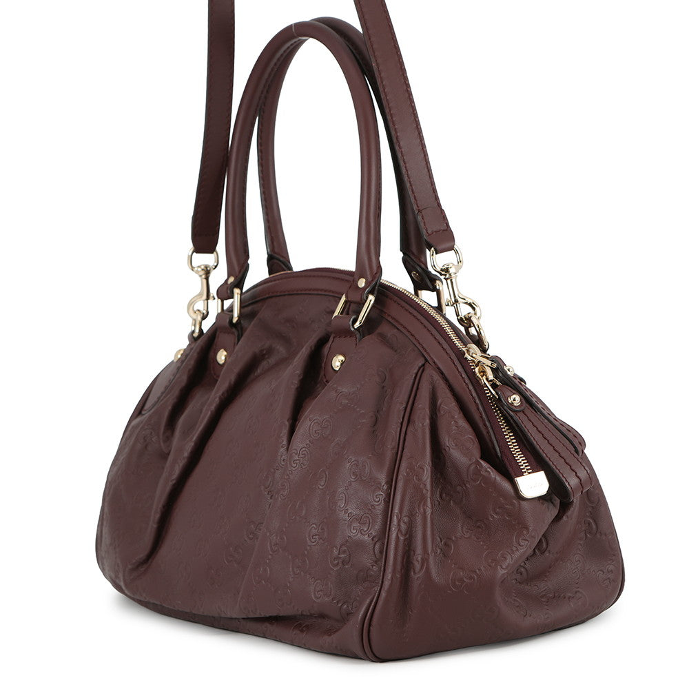 GUCCI Sukey 2WAY Bag Bordeaux364841 Leather