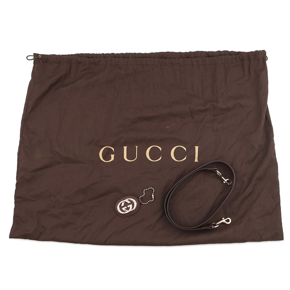 GUCCI Sukey 2WAY Bag Bordeaux364841 Leather