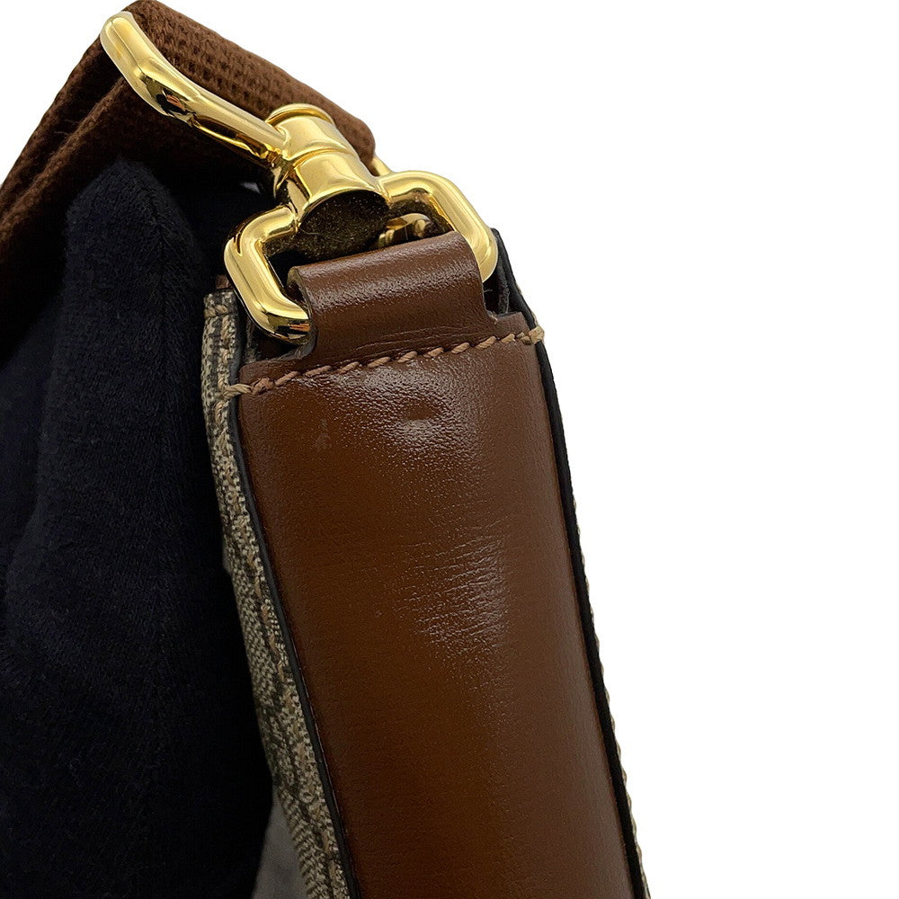 GUCCI GG Supreme messenger bag Brown/Beige681021 GG Supreme Leather