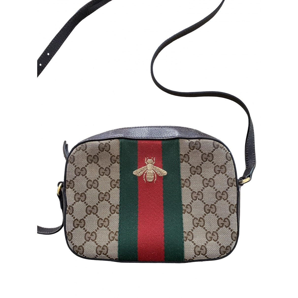 Gucci beige cloth handbag