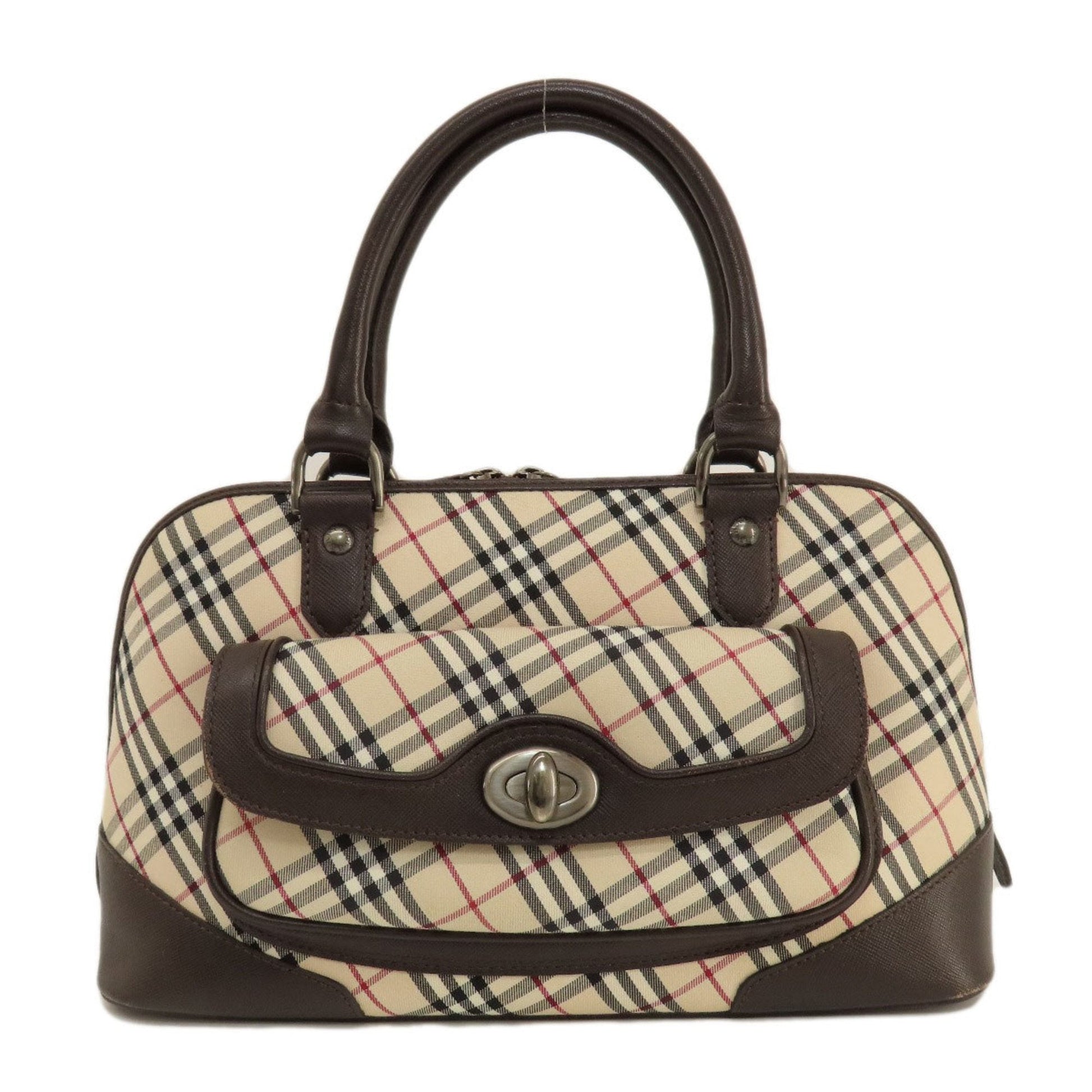 Burberry Luxury Nova Check Handbag Travel Bag Check Handbag 304