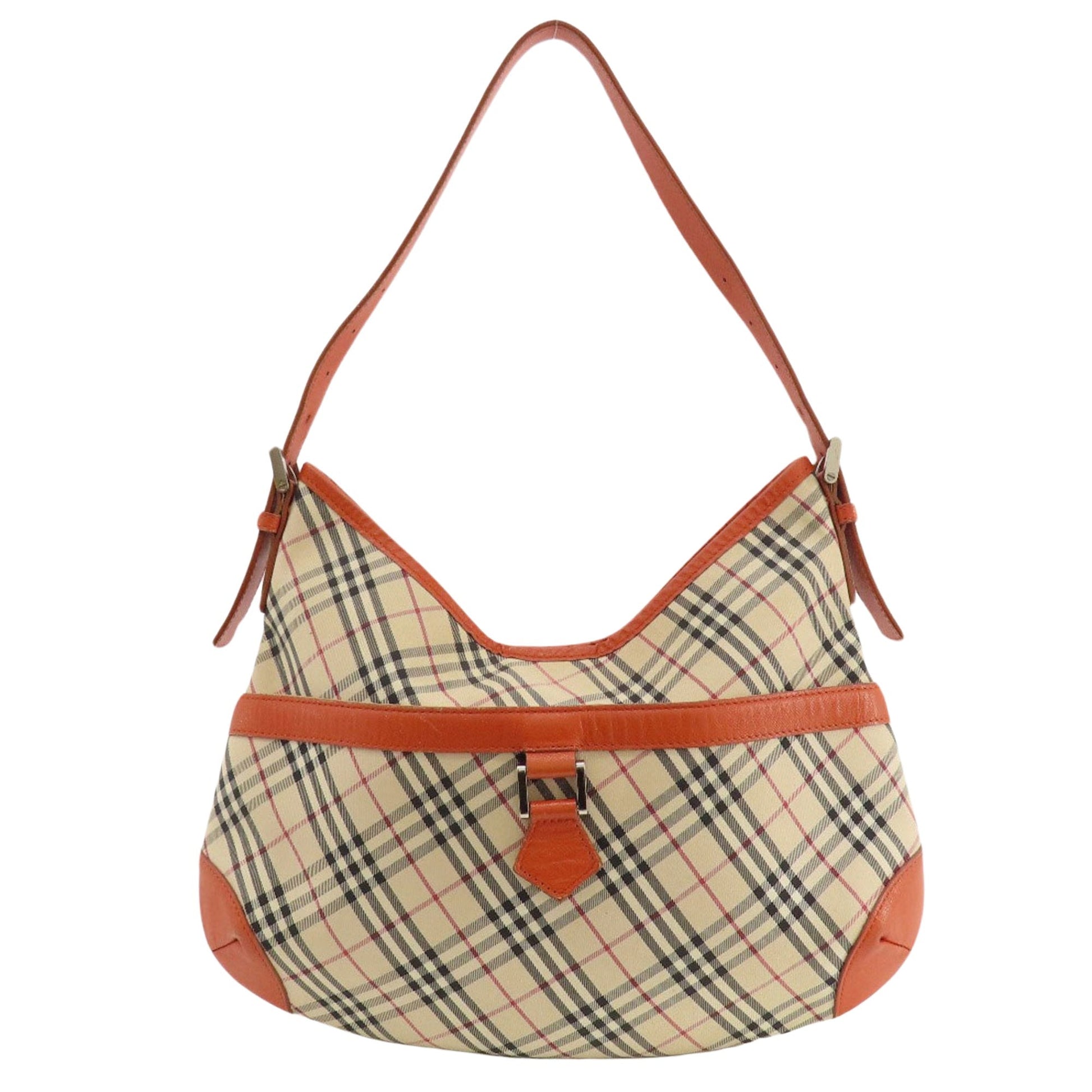 Burberry Luxury Nova Check Shoulder Bag Shoulder Bag 261