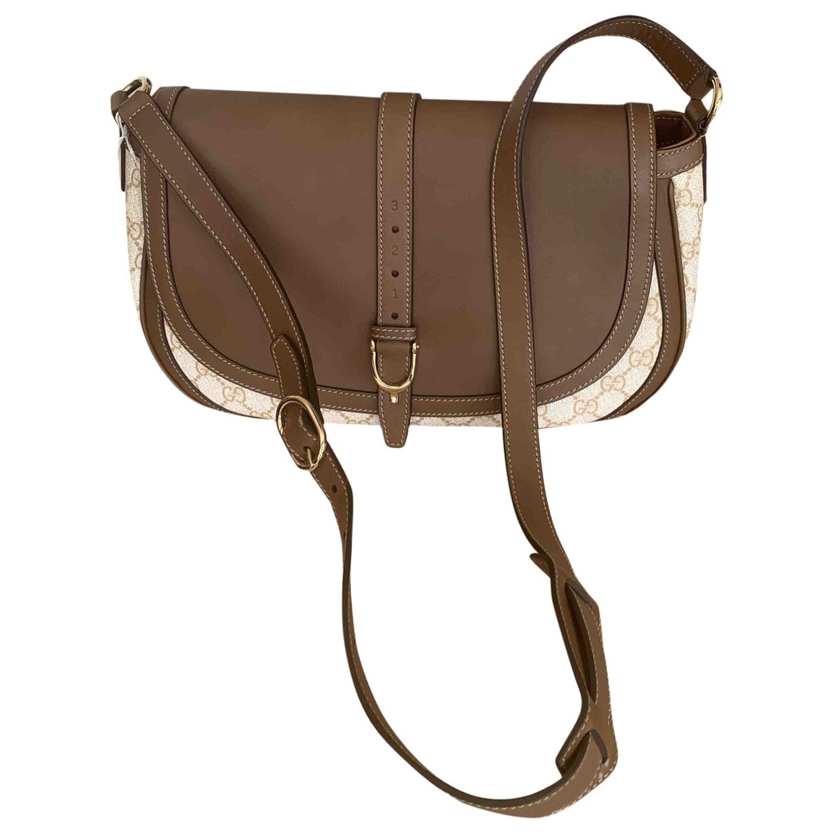 Gucci beige cloth handbag