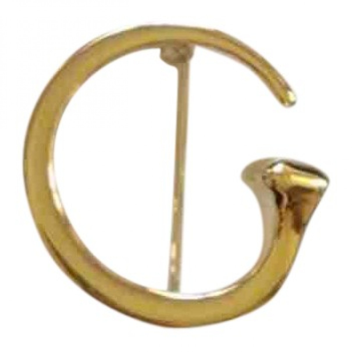 Gucci gold metal pins & brooches